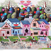 Buffalo Games - Confection Street by Charles Wysocki Jigsaw Puzzle (1000 Pieces)