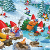 Ceaco - Gnome Sweet Gnome - Winter Fun - XL by Tim Bowers Jigsaw Puzzle (300 Pieces)