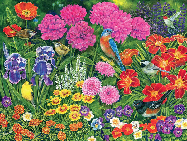 Ceaco - Summer Garden - XL by Sandy Williams Jigsaw Puzzle (300 Pieces)