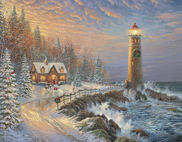 Ceaco - 4 in 1 Multipack - Holiday - 4x500pc by Thomas Kinkade Jigsaw Puzzle (2000 Pieces)