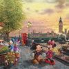 Ceaco - 4 in 1 Multipack - Disney - Mickey & Minnie by Thomas Kinkade Jigsaw Puzzle (2000 Pieces)