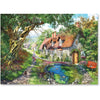 Crown - Castles & Cottages - Flower Hill Cottage by Angelo Bonito Jigsaw Puzzle (1000 Pieces)