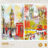 Famous Landmark Water Colour - Lavish London Jigsaw Puzzle Double-Sided (500 Pieces)