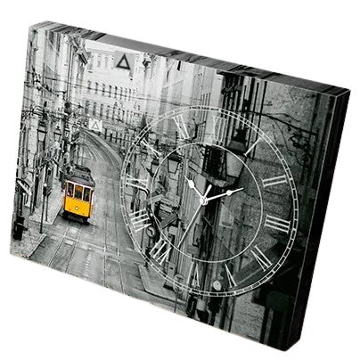 Pintoo - Showpiece Clock Early Morning Lisbon Jigsaw Puzzle (366 Pieces)