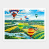 Pintoo - Canvas - Ballooners Rally Plastic Jigsaw Puzzle (366 Pieces)