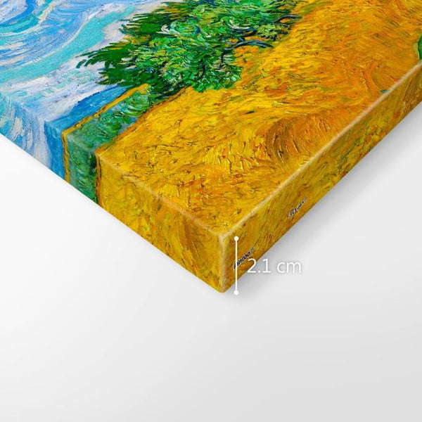 Pintoo - Canvas - Van Gogh Wheat Field Plastic Jigsaw Puzzle (366 Pieces)