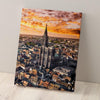 Pintoo - Canvas - Strabourg Cathedral France Plastic Jigsaw Puzzle (366 Pieces)