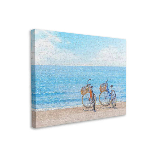 Pintoo - Canvas - Tranquil Summer Beach Plastic Jigsaw Puzzle (366 Pieces)