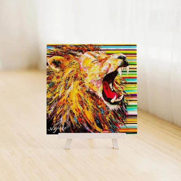 Pintoo - Showpiece Xs - Nijisuke - Lion Gart Plastic Jigsaw Puzzle (256 Pieces)