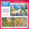 Arrow Puzzles - Fantastic Animals - Unicornio by Angelo Bonito Jigsaw Puzzle (1000 Pieces)