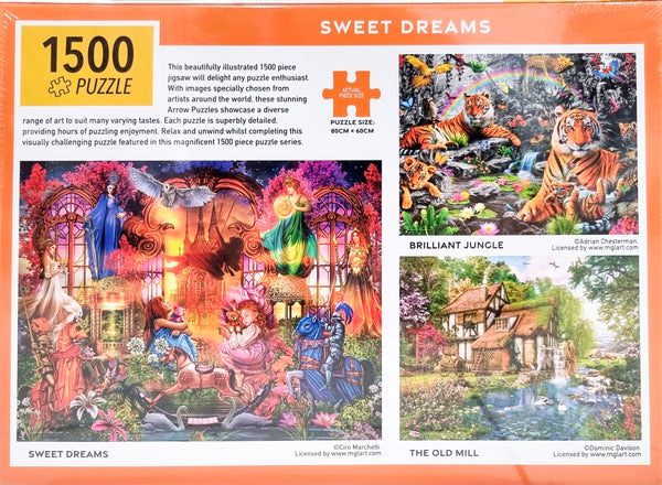 Arrow Puzzles - Sweet Dreams by Ciro Marchetti Jigsaw Puzzle (1500 Pieces)