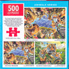 Arrow Puzzles - African Animals by Adrian Chesterman - 500 Piece Jigsaw Puzzle