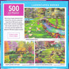 Arrow Puzzles - Landscapes Series - Sweetheart Path by Caplyn Dor - 500 Piece Jigsaw Puzzle (Purple)
