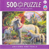 Arrow Puzzles - Unicorn and Foals by Eduard - 500 Piece Jigsaw Puzzle