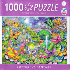 Arrow Puzzles - Butterfly Fantasy by Steve Sundram Jigsaw Puzzle (1000 Pieces)
