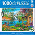 Arrow Puzzles - Imagination Series - Lake Cottage by P.D. Moreno Jigsaw Puzzle (1000 Pieces) (blue)