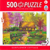 Arrow Puzzles - Landscapes Series - Sunflower Cottage by Caplyn Dor - 500 Piece Jigsaw Puzzle (Copy) (Copy)