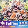 Arrow Puzzles - Selfies -  Tigers Selfie by Howard Robinson 300 Piece Jigsaw Puzzle Large Piece (Copy)