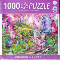 Arrow Puzzles - Unicorn Mountain by Steve Sundram Jigsaw Puzzle (1000 Pieces)