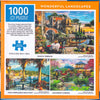Arrow Puzzles - Wonderful Landscape - Venice Terrace by Dominic Davison Jigsaw Puzzle (1000 Pieces)