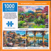 Arrow Puzzles - Wonderful Landscape - Japanese Garden by Dominic Davison Jigsaw Puzzle (1000 Pieces)