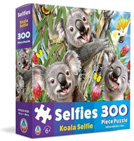 Arrow Puzzles - Selfies -  Koala Selfie by Howard Robinson 300 Piece Jigsaw Puzzle Large Piece