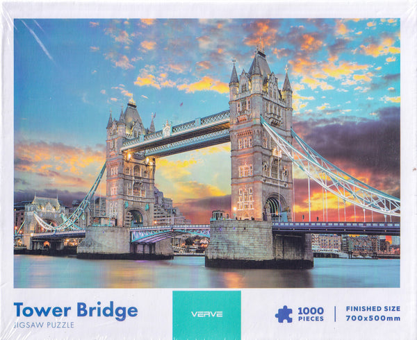 Verve - Tower Bridge Jigsaw Puzzle (1000 Pieces)