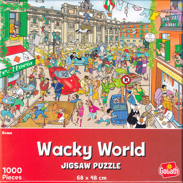 Wacky World - Rome 1000 Piece Jigsaw Puzzle