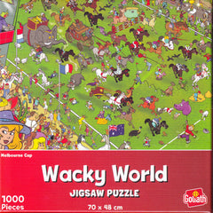Wacky World - Melbourne Cup 1000 Piece Jigsaw Puzzle