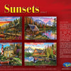 Holdson - Dominic Davison - Sunsets 3 A Cottage At Sunset Jigsaw Puzzle (1000 Pieces)