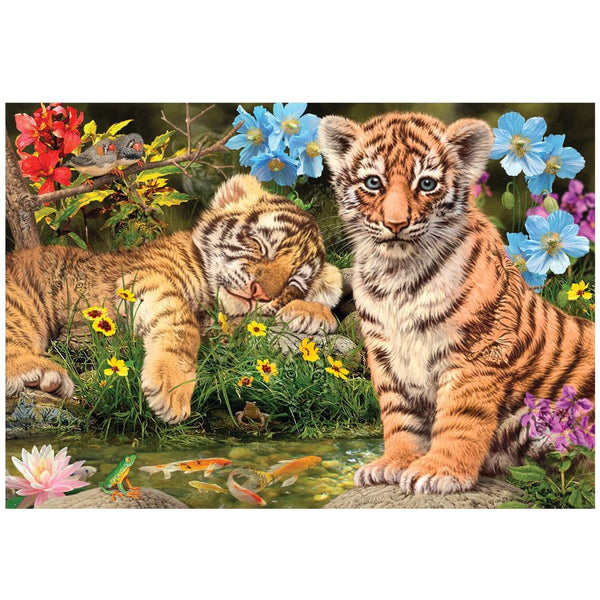 Holdson - Gallery 7 Tiger Cubs Large Piece Jigsaw Puzzle (300 Pieces)