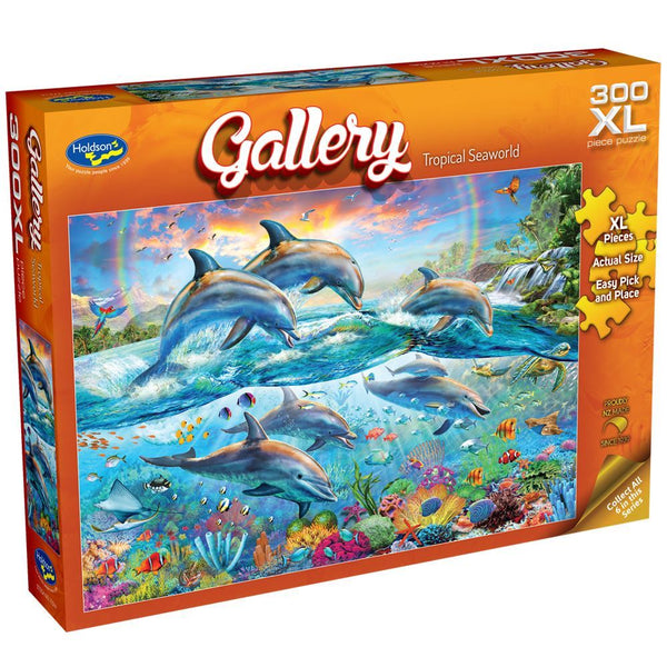 Holdson - Gallery 7 Tropical Seaworld Large Piece Jigsaw Puzzle (300 Pieces)