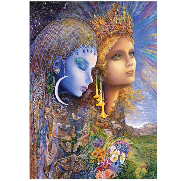 Holdson - Under Her Spell - Night And Day by Josephine Wall Jigsaw Puzzle (1000 Pieces)