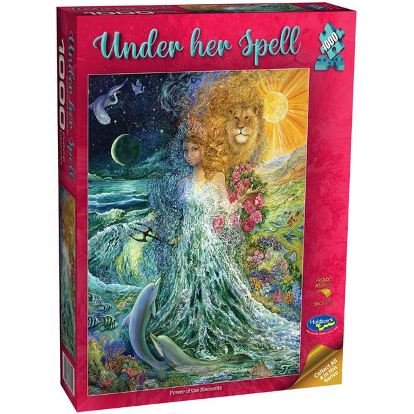 Holdson - Under Her Spell - Power Of The Elements by Josephine Wall Jigsaw Puzzle (1000 Pieces)