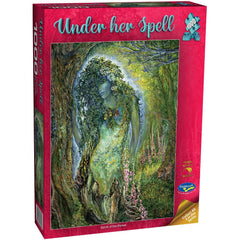 Holdson - Under Her Spell - Spirit Of The Forest by Josephine Wall Jigsaw Puzzle (1000 Pieces)