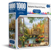 Crown - Picturesque Series - Autumn Church Frame Jigsaw Puzzle (1000 pieces)