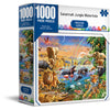 Crown - Imagine Series - Savannah Jungle Waterhole Jigsaw Puzzle (1000 pieces)