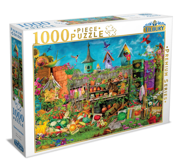 Tilbury - Sunny Garden Jigsaw Puzzle by Aimee Stewart (1000 pieces)
