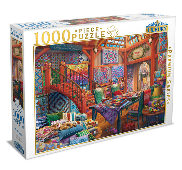 Tilbury - Quilt Shop Jigsaw Puzzle by Eduard (1000 pieces)