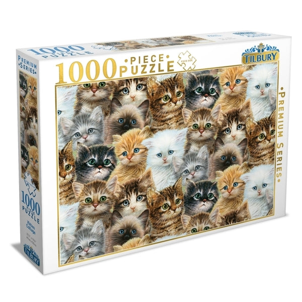 Tilbury - Kitten Collage Jigsaw Puzzle (1000 pieces)