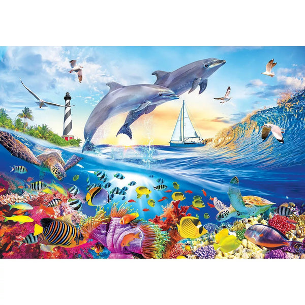 Kodak 1500 Piece Puzzle - Summer Dolphins