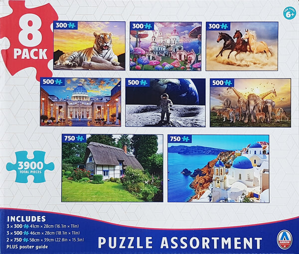 Arrow Puzzle - 8-in-1 Multipack Jigsaw Puzzle (3900 pieces)