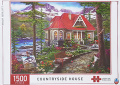 Arrow Puzzles - Countryside House Jigsaw Puzzle (1500 Pieces)