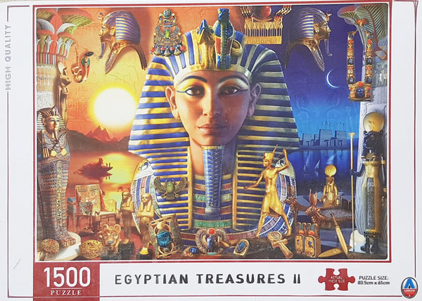 Arrow Puzzles - Egyptian Treasures II Jigsaw Puzzle (1500 Pieces)