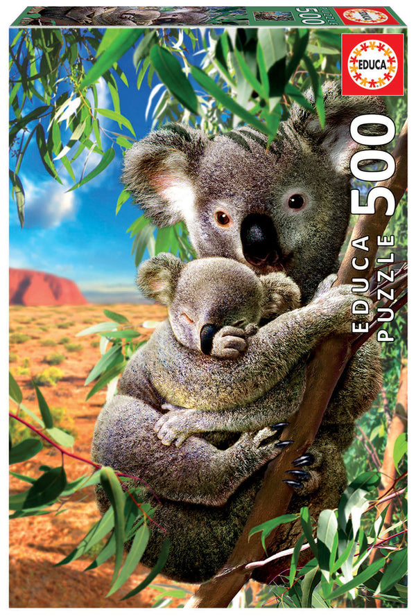 Educa - Koala And Cub Jigsaw Puzzle (500 Pieces)