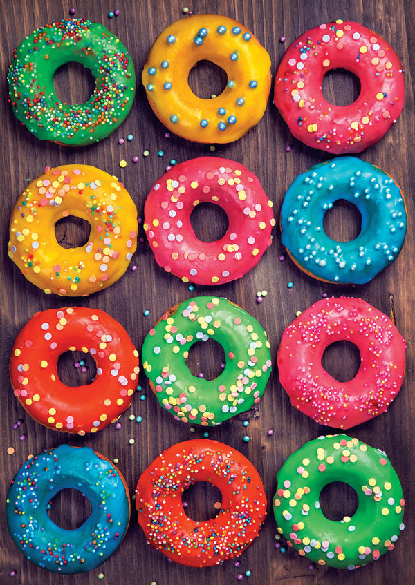 Educa - Coloured Doughnuts Jigsaw Puzzle (500 Pieces)