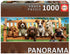 Educa - Puppies in the Bank "Panorama" Jigsaw Puzzle (1000 Pieces)