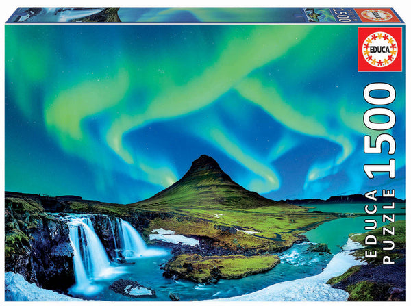 Educa - Northern Lights Iceland Jigsaw Puzzle (1500 Pieces)