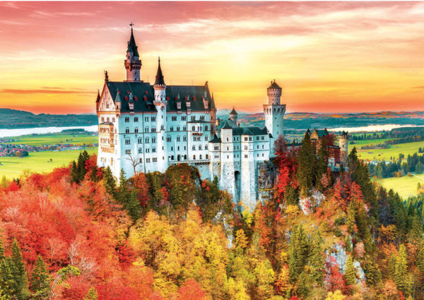 Educa - Autumn In Neuschwanstein Jigsaw Puzzle (1500 Pieces)