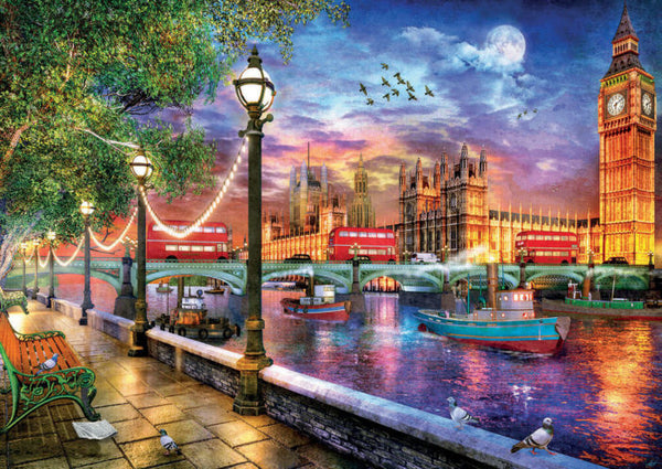 Educa - London At Sunset Jigsaw Puzzle (2000 Pieces)